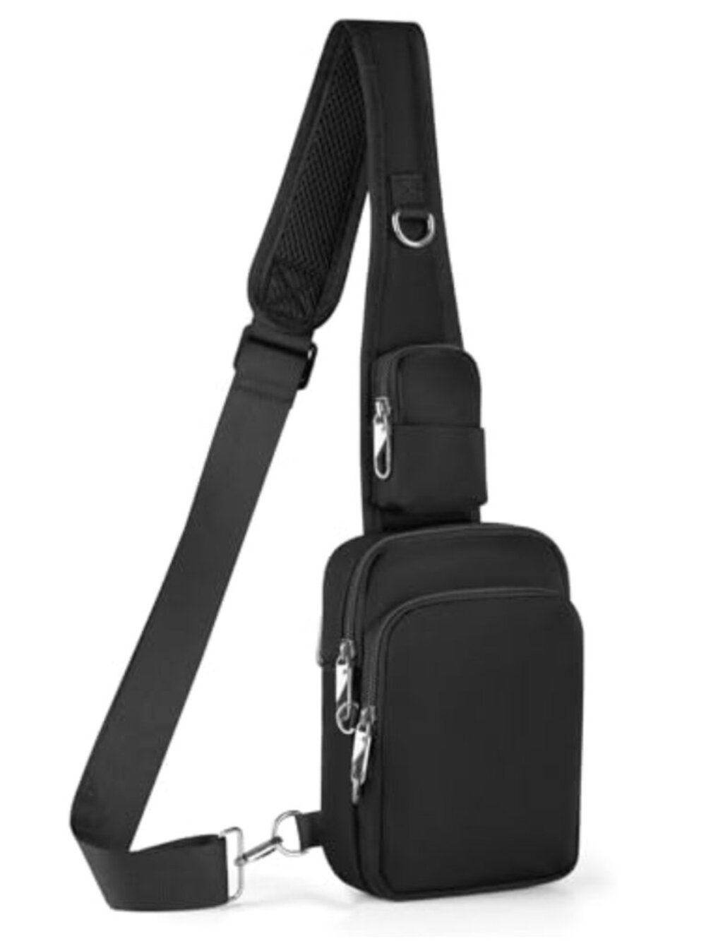 Anti Theft Sling Bag RFID Blocking Waterproof Nylon Crossbody Travel Daypack